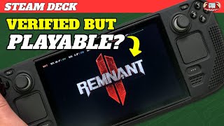 Remnant 2 on the Steam Deck is Verified BUT is it Playable?