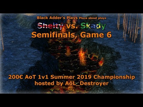 Summer 2019 Championship, SF - Shelty vs. Skady, Game 6 - Age of Mythology: The Titans