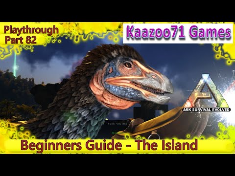 Taming a High Level Therizinosaur - Ark Survival Evolved Beginners Guide The Island Episode 82