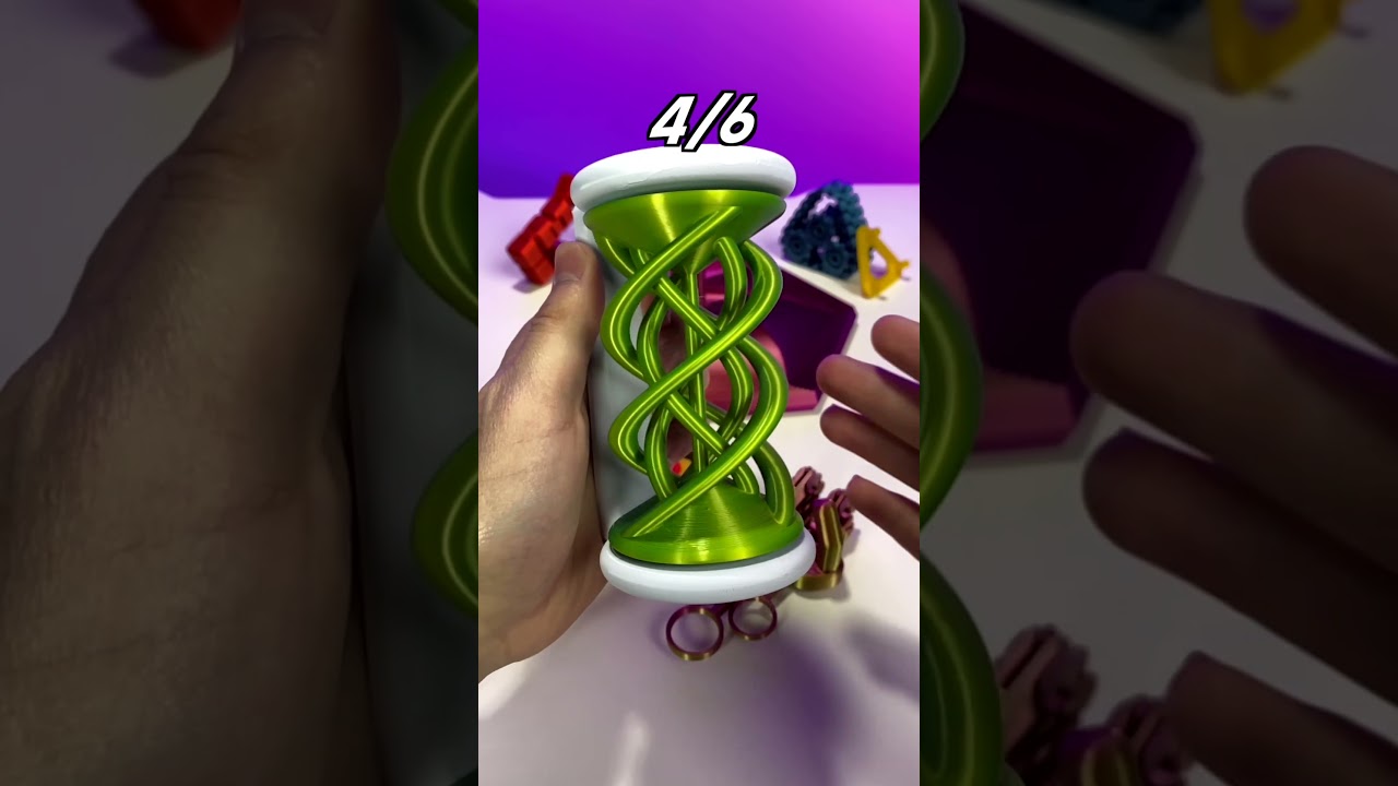 6 Satisfying and Awesome 3D Prints! #shorts