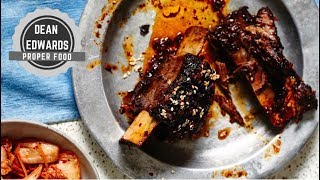 The Best Sticky Korean Beef Short Ribs