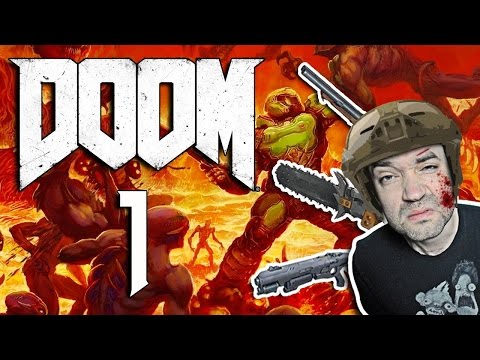 Zagrajmy w Doom 4 #1 - No to lecim! - Ultraprzemoc, gameplay pl