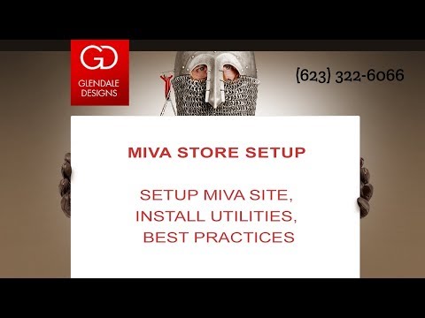 Miva Store Settings/Setup for New Store & Theme Install (Tutorial)