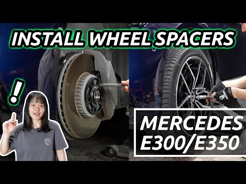 How to Install Mercedes Wheel Spacers? | BONOSS Wheel Spacers for W211/W212/W213(formerly bloxsport)