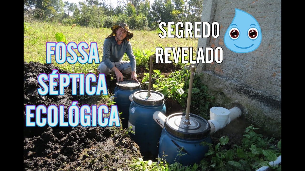 FOSSA SÉPTICA BIODIGESTORA/PASSO A PASSO/SEGREDO REVELADO #sitiodozero #esgoto #sustentabilidade