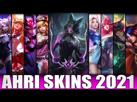 ALL AHRI SKINS 2021 - Including Coven Ahri Skin Spotlight
