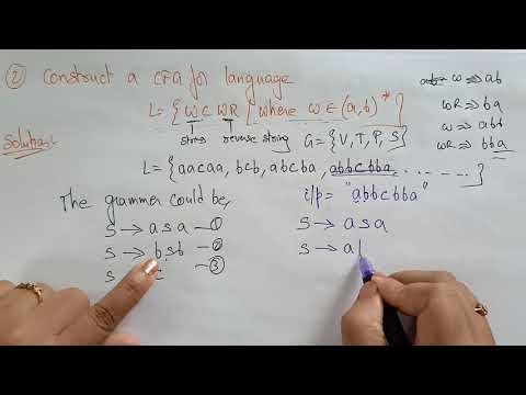 Context Free Grammar in automata | CFG || Example-2 | TOC | Lec-50 | Bhanu Priya
