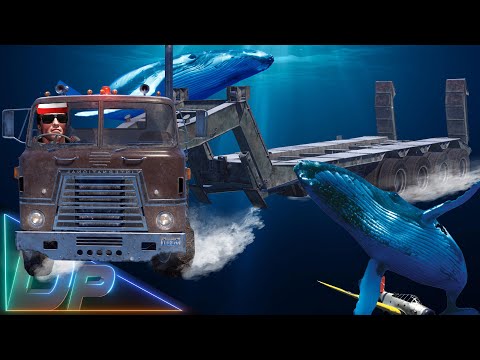 Driving Under Water (SnowRunner)