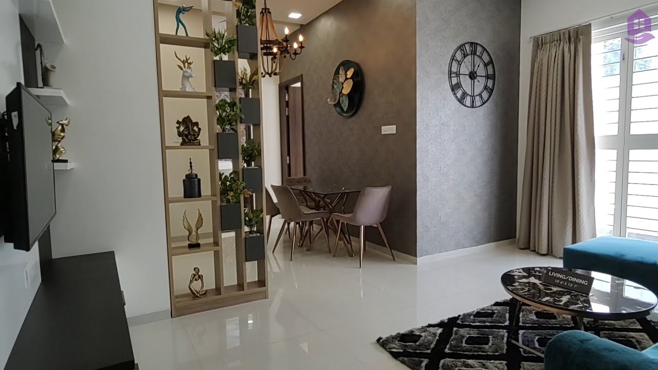 2bhk House Interior Design | Home Tour | Ghar Ka Design