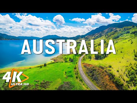 FLYING OVER AUSTRALIA 4K UHD - Relaxing Music Along With Beautiful Nature Videos (4K Video Ultra HD)