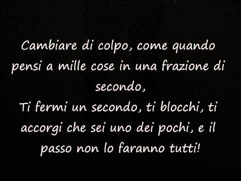 Sulla Linea Del Limite (Testo)