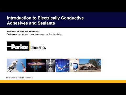 Basics of Electrically Conductive Sealants and Adhesives | Chomerics | Parker Hannifin