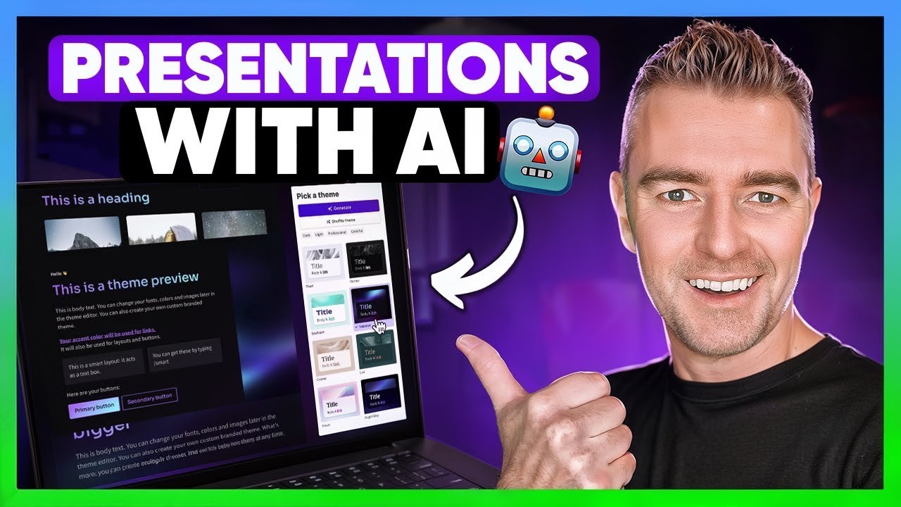 Make Impressive Slide Presentations In Minutes With AI!