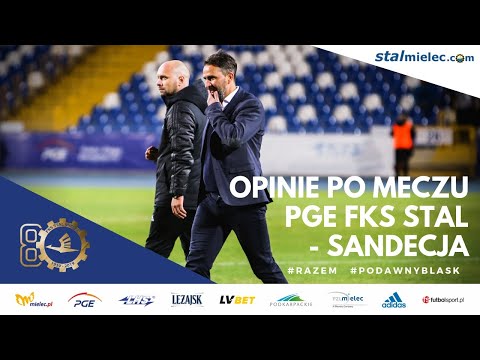 TV Stal: PGE FKS Stal Mielec 0:0 Sandecja Nowy Sącz [WYPOWIEDZI]
