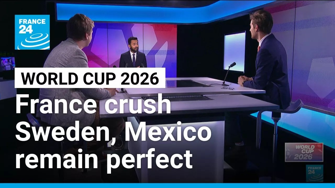 World Cup 2026: France crush Sweden while Mexico continue perfect start • FRANCE 24 English
