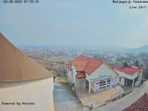 Medjugorje LIVE Stream 24/7 CAM - Apparition Hill
