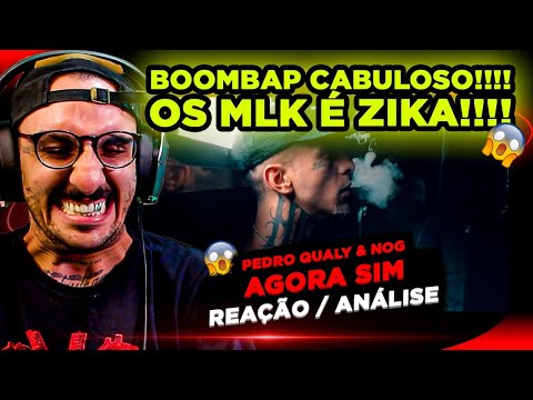 BOOMBAP NERVOSO! PEDRO QUALY FT. NOG - AGORA SIM [REACT]