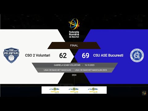 L1BM 2023-2024: CSO 2 Voluntari - CSU ASE București