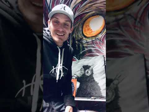 Aerosol Artworks - Lover's Paradise Spray Paint Art