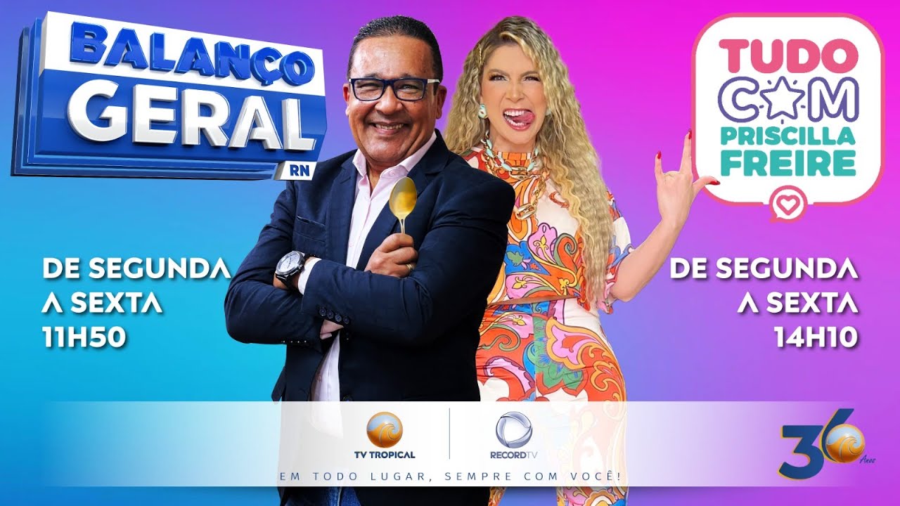 17/12/24 - Balanço Geral RN com Cyro Papinha e Tudo com Priscilla Freire