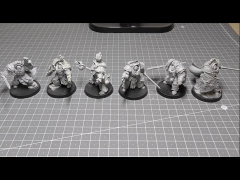 Praetors in Terminator Armour - Full Collection - Horus Heresy