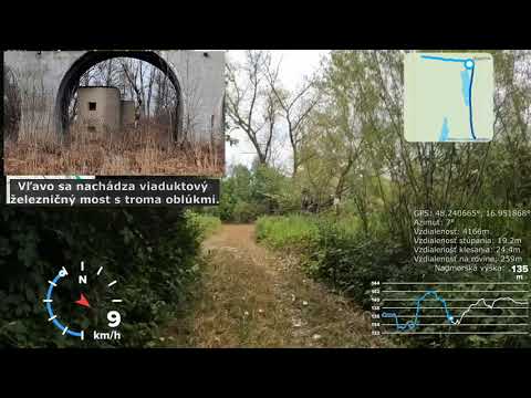 Cyklotrasa Most Slobody - Most Vysomarch - Most Slobody 1. diel: Most Slobody - železničný most