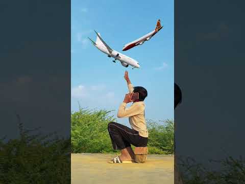 aeroplane crash funny video #shortvideo #funny