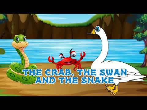 The Crab, the Swan and the Snake with English Subtitle - Bedtime Story