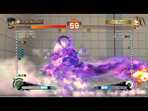 SSF4 AE 2012: ITWASTUESDAYY (Bison) vs WHITE GUN v2 (Ibuki)