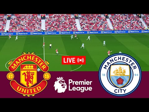 [LIVE] Manchester United vs Manchester City Premier League 25/26 Full Match - Video Game Simulation