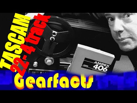 Tascam model 22 Vintage 4 track tape recorder - And an old, old song...
