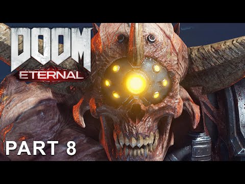 DOOM ETERNAL Walkthrough Part 8 - PRIEST GUARDIAN