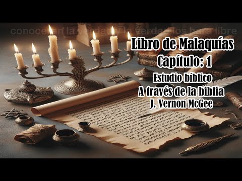 estudio bíblico Malaquías 1 biblia hablada a través de la biblia