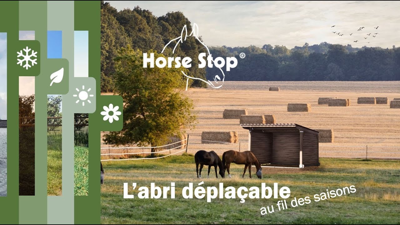 Abri pour chevaux déplaçable