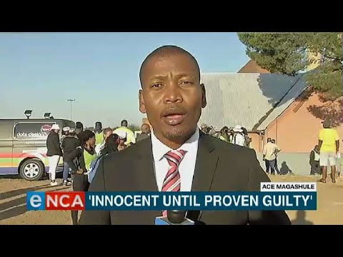 Innocent until proven guilty Magashule