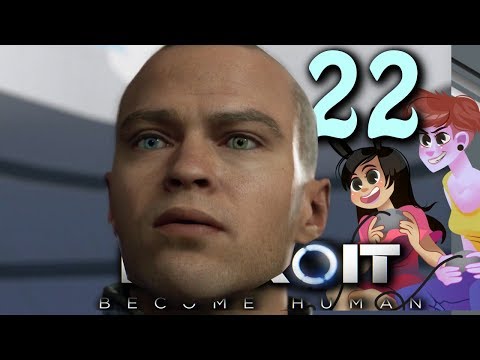 Capitol Park | Detroit Become Human | 2 Girls 1 Let's Play Gameplay Walkthrough Part 22