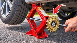 Genius DIY Tool for Car Jacks! A Veteran Mechanic's Invention Deserves an Award