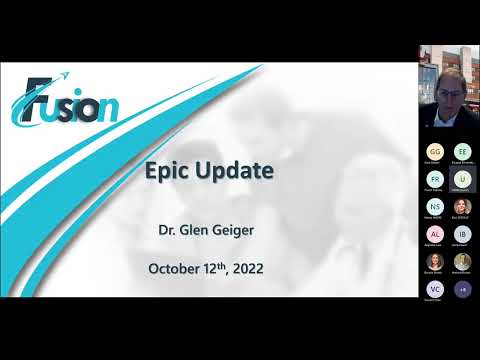 EPIC Updates - Cardiology Rounds