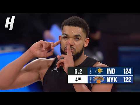 The Knicks & Pacers WENT OVERTIME 😳 INTENSE ENDING