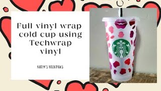 Full Vinyl wrap cold cup (fixed version)