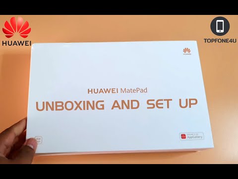 Huawei Matepad 10.4 Unboxing and Initial Set up