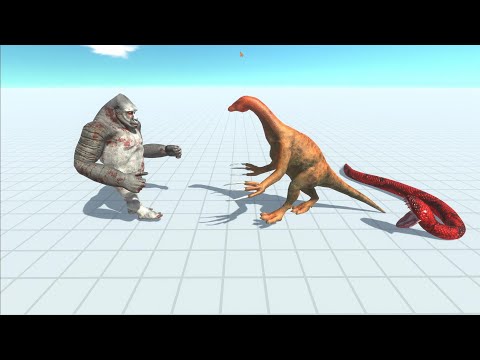 GORO & TITANOBOA VS UNITS Animal Revolt Battle Simulator