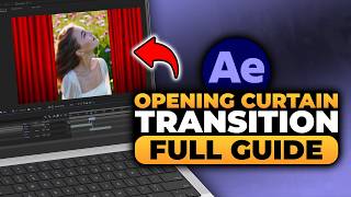 How To Make Opening Curtain Transition in After Effects (FAST & EASY) | 100% WORKS | NO Yapping!