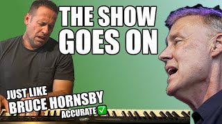 Bruce Hornsby Piano Clinic!  The Show Goes On Lesson Tutorial
