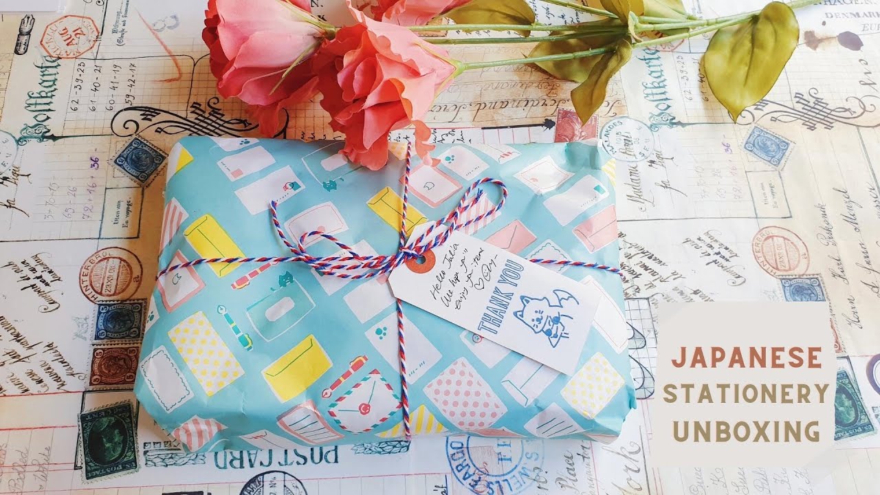 Japanese stationery unboxing (Cute things from Japan, new Mindwave stickers, BGM tapes)