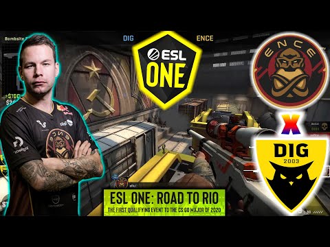 Allu ON FIRE! 🇫🇮 ENCE Allu vs 🇸🇪 Dignitas TRAIN POV HIGHLIGHTS - ESL One: Road to Rio 2020