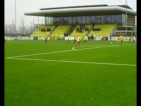 Reiger Boys E1 tegen Foresters E1 (23-01-2010) oefenwedstrijd.