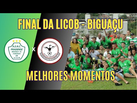 Pradense 3 x 1 Biguá - Campeonato da Licob 2023