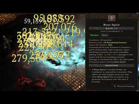 Diablo IV, Necro One-Shot Montage!? (BoneSpirit,Build)