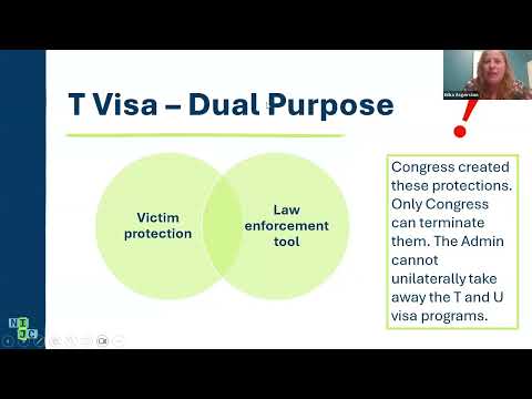 Training for Attorneys: Trauma-Informed T Visa Representation